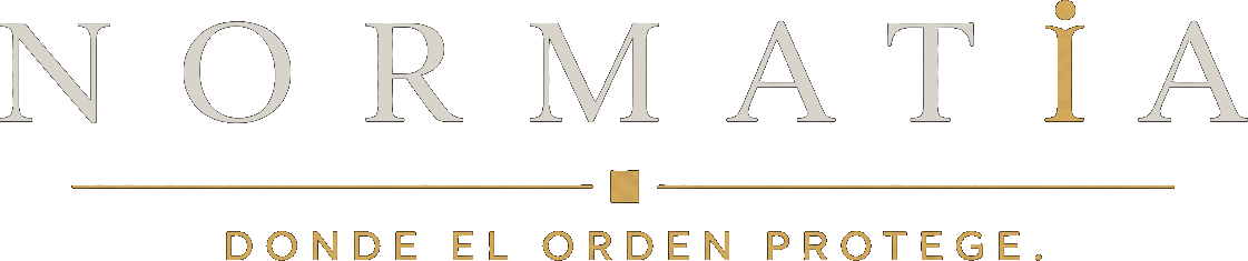 Logo NORMATIA — Donde el orden protege